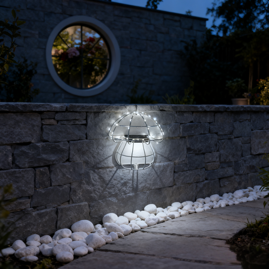 Solar-Powered Metal mushroom Garden Stake with Warm LED Lights - Outdoor Iron Art Decor for Garden Landscaping, Auto-Charging Night Light Ornament